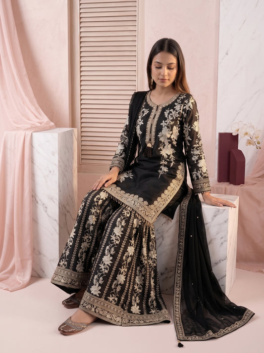 Zara Embroidered Pakistani Coord Set