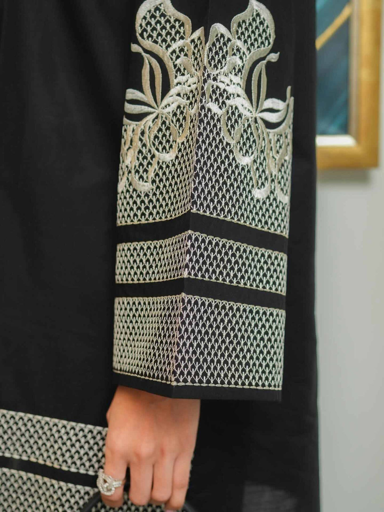 German Cotton Silk Co-ord Set