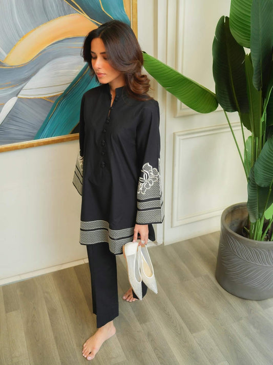 German Cotton Silk Co-ord Set