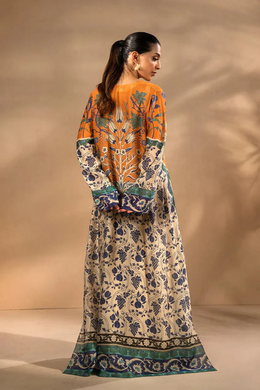 Layla Cotton Viscose Kaftan Coord Set