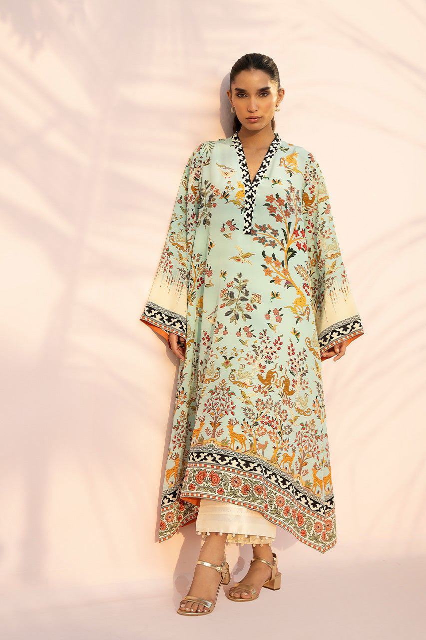 Flowy Median Crepe Co-ord Set for Women