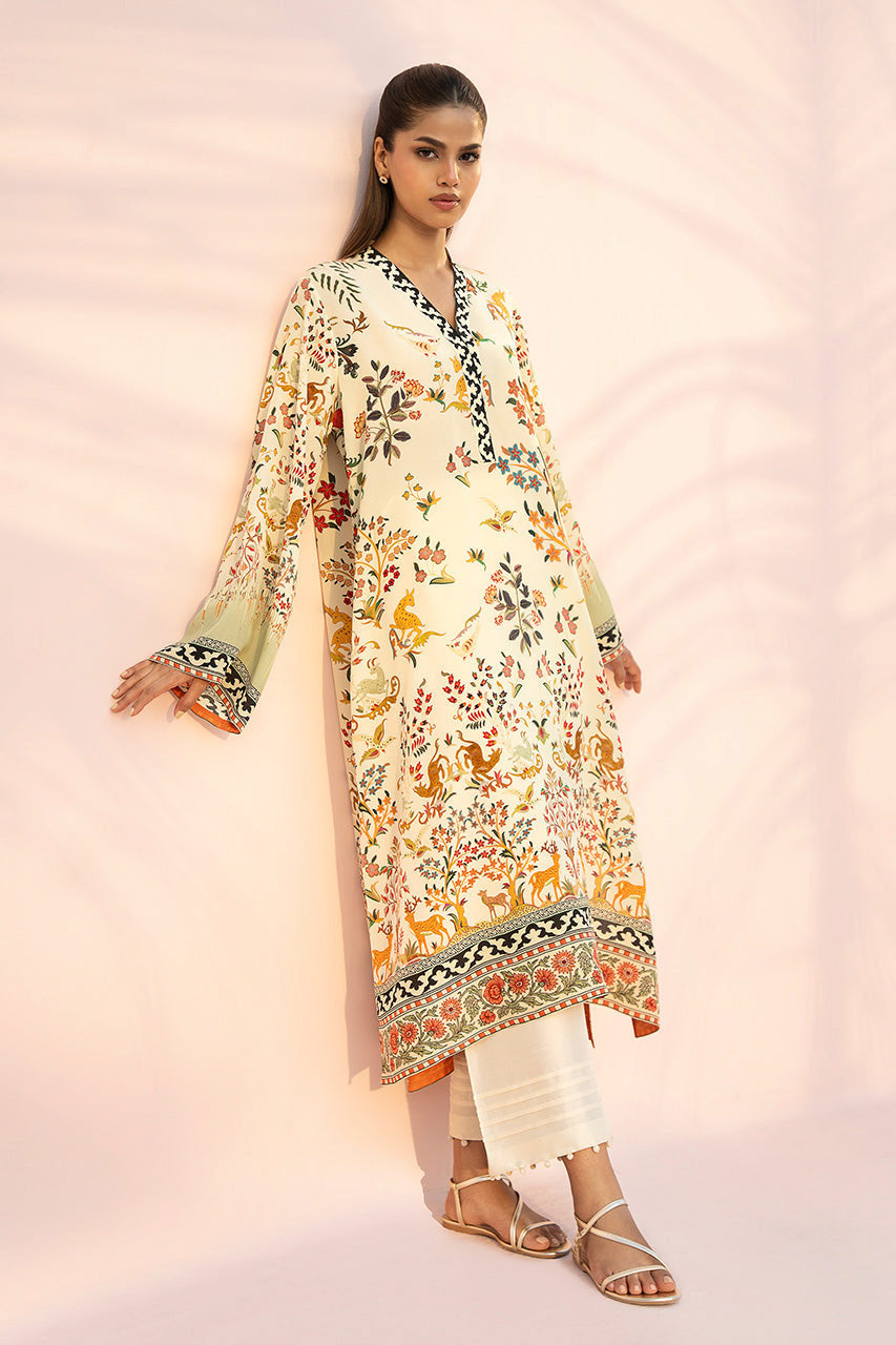 Flowy Median Crepe Co-ord Set for Women