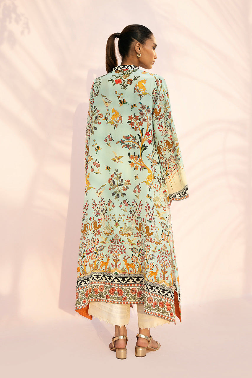 Flowy Median Crepe Co-ord Set for Women